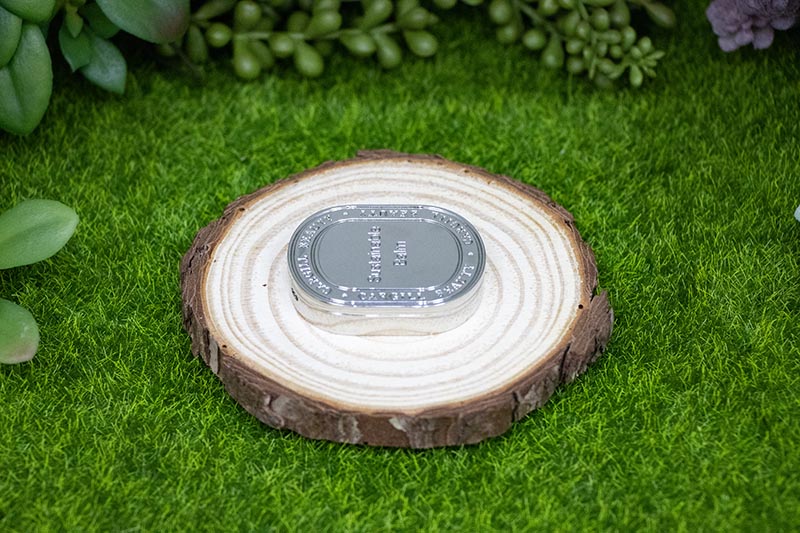 Luxury Silver Metal Solid Perfume