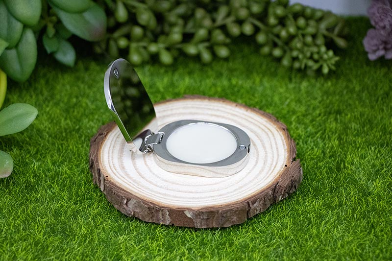 Luxury Silver Metal Solid Perfume