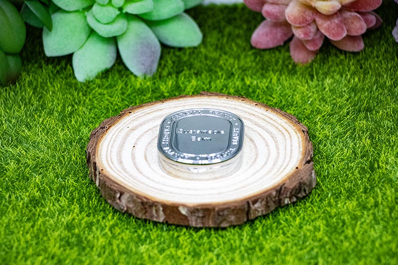 Luxury Silver Metal Solid Perfume