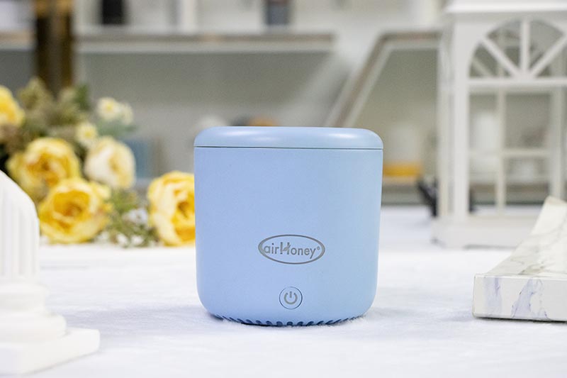 USB Fan-Powered Aroma Diffuser with EVA Scent Beads