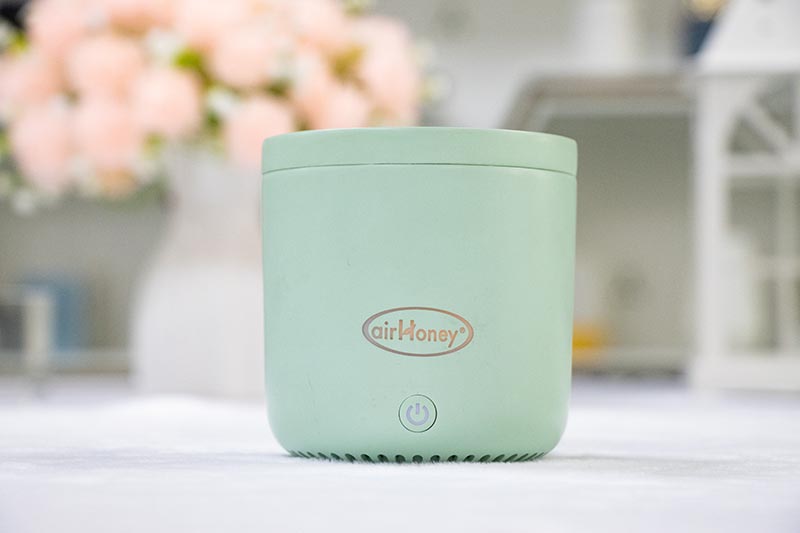 Fresh Green USB Fan Aroma Diffuser with EVA Scent Beads