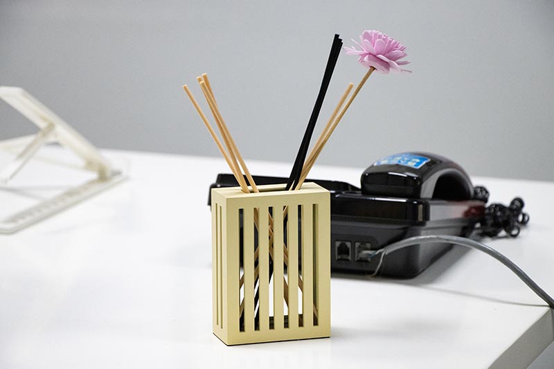 Gold Alloy Reed Diffuser Home Fragrance Decor