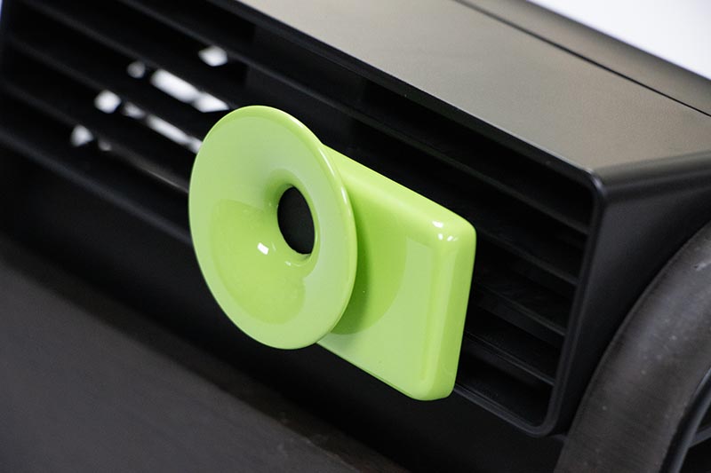 Green Trumpet Car Vent Clip Aroma Diffuser