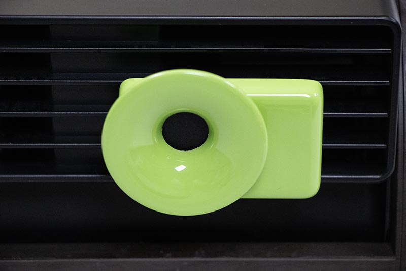 Green Trumpet Car Vent Clip Aroma Diffuser