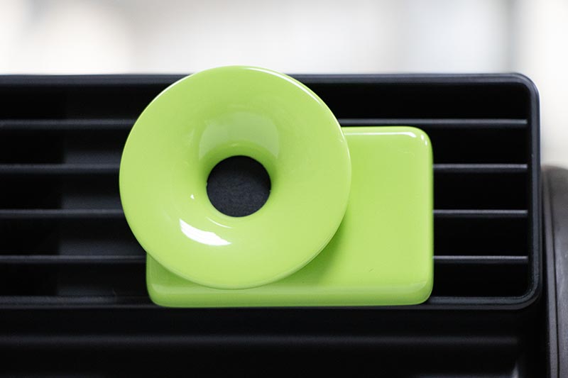Green Trumpet Car Vent Clip Aroma Diffuser