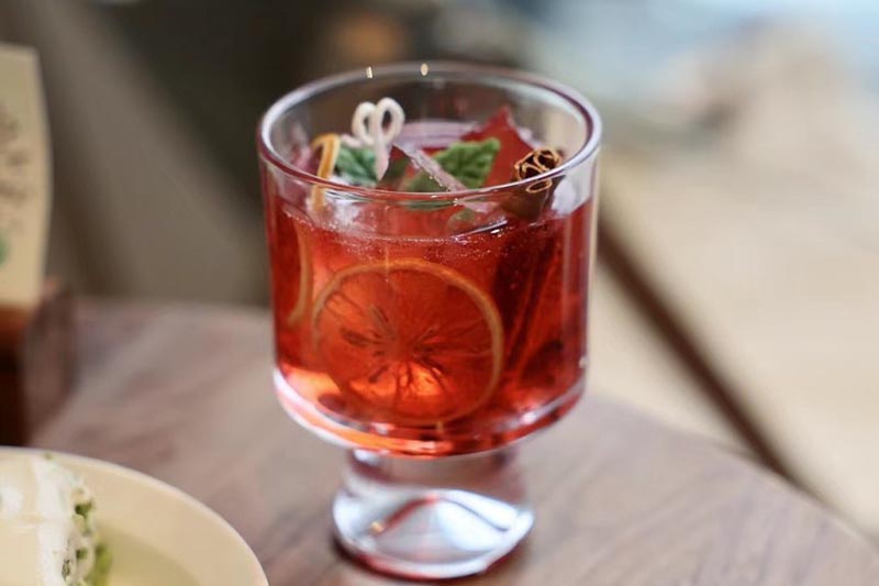 Cocktail Style Jelly Wax Scented Candle for Home Decor