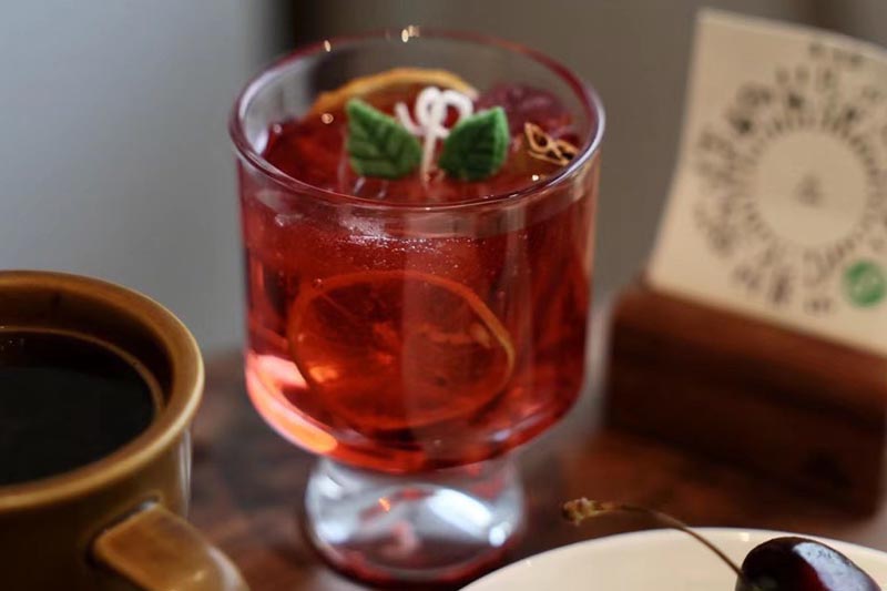 Cocktail Style Jelly Wax Scented Candle for Home Decor