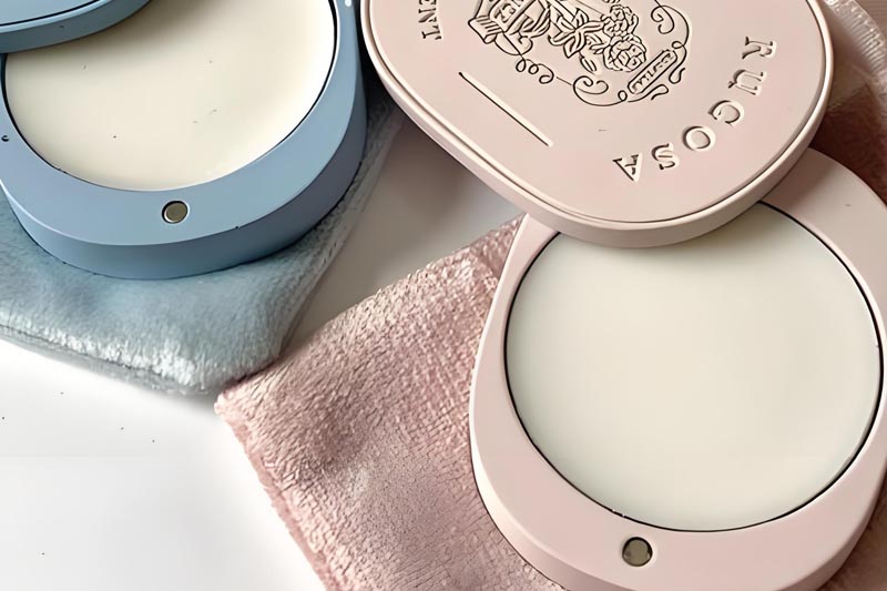 Stylish Women's Solid Perfume in Sleek Oval Design