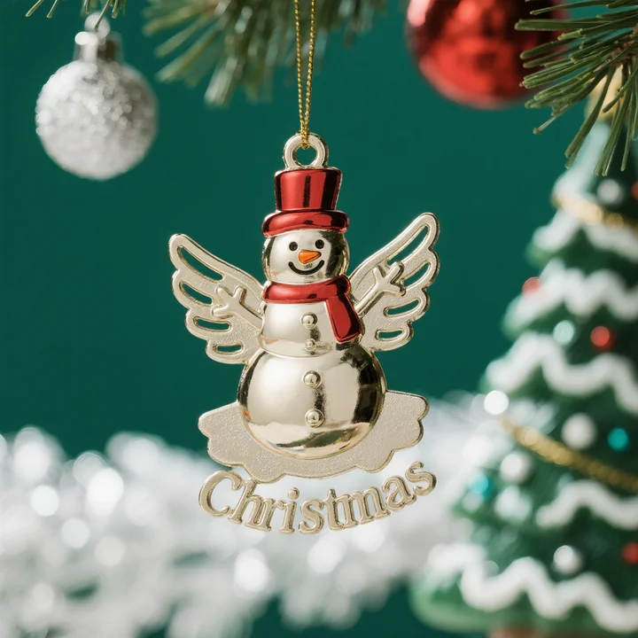 Custom High-End Metal Christmas Ornaments for Your Brand