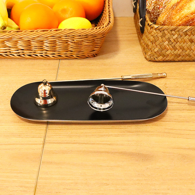 Premium Metal Candle Snuffer with Elegant Long Handle