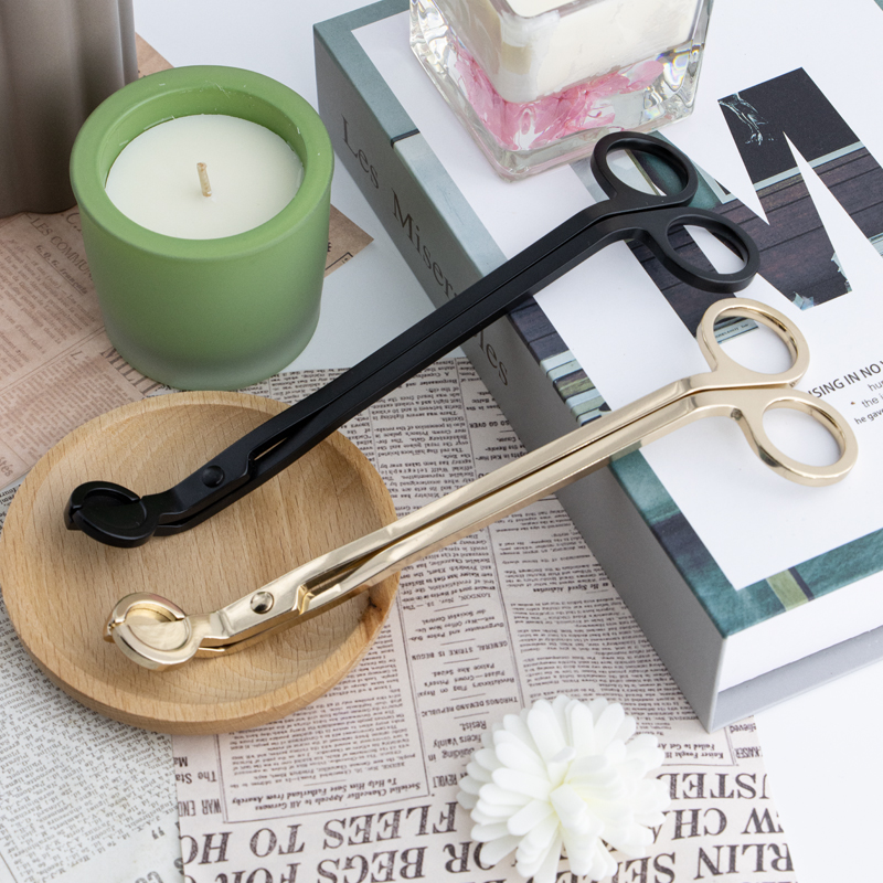 Refined Metal Wick Trimmer for a More Elegant Candle Ritual