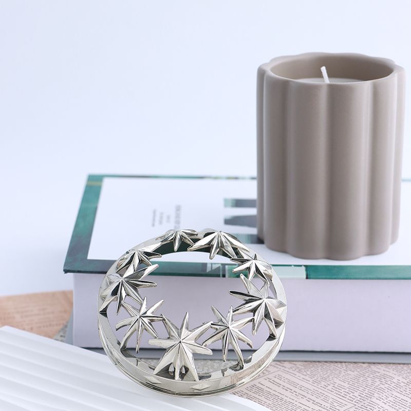 Filigree Metal Candle Lid &ndash; Designed for Luxury Scented Candles