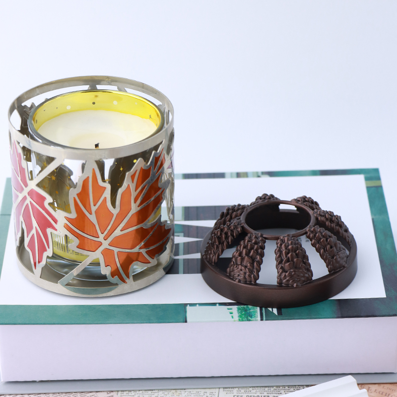 Antique Bronze Candle Lid for Style and Protection