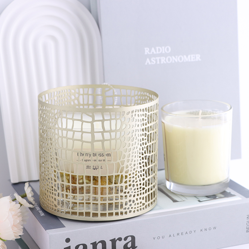 Premium Gold Textured Candle Holder for Elegant Spaces