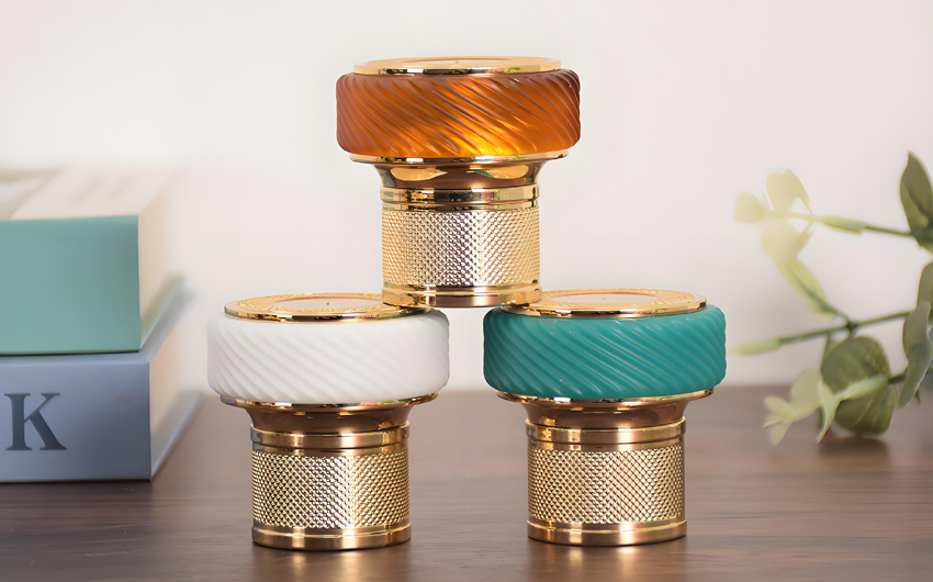 Metal Bottle Caps in Premium Spirits Packaging
